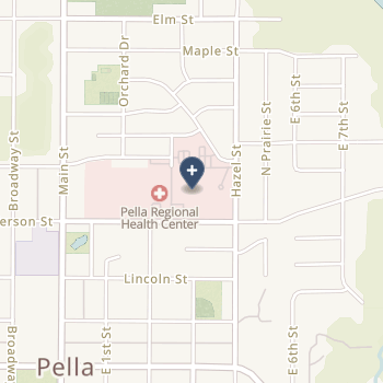 Pella Regional Health Center on map