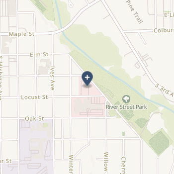 Spectrum Health Big Rapids Hospital on map