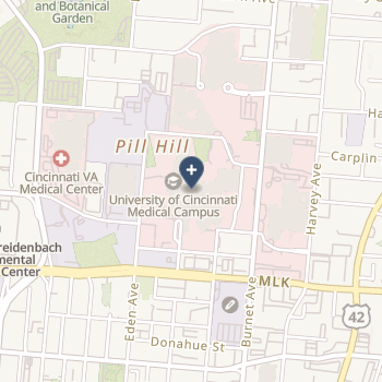 University Of Cincinnati Medical Center, Llc on map