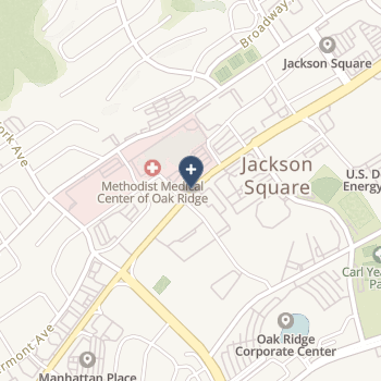 Methodist Medical Center Of Oak Ridge on map