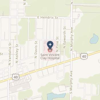 St Vincent Clay Hospital Inc on map