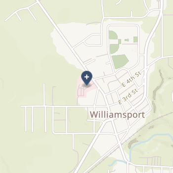 St Vincent Williamsport Hospital Inc on map