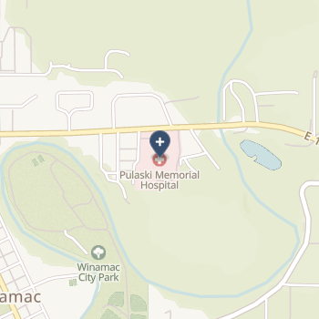 Pulaski Memorial Hospital on map