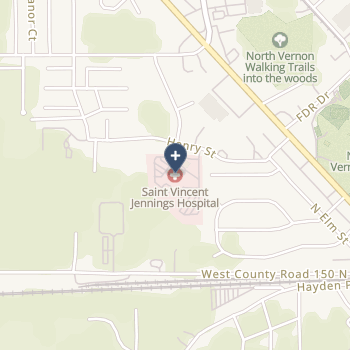 St Vincent Jennings Hospital Inc on map
