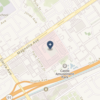 Kaiser Foundation Hospital, Riverside on map