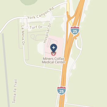 Miners' Colfax Medical Center on map