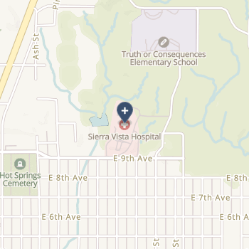 Sierra Vista Hospital on map