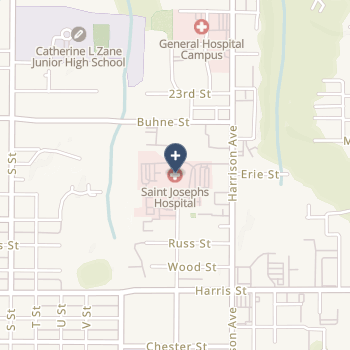 St Joseph Hospital on map