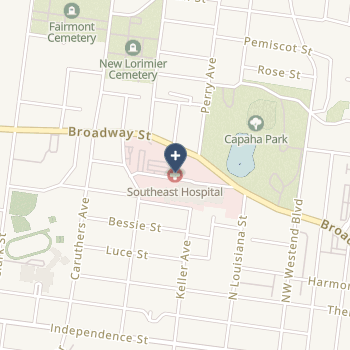 Southeasthealth on map