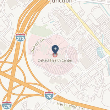 Ssm Health Depaul Hospital St Louis on map