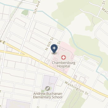 Chambersburg Hospital on map