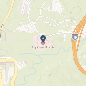 Holy Cross Hospital on map