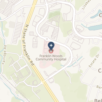 Franklin Woods Community Hospital on map