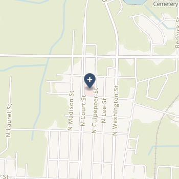 Brooks County Hospital on map