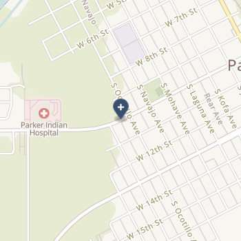 Parker Indian Health Center on map