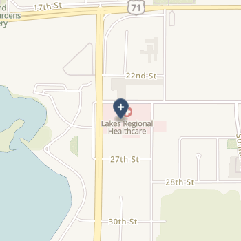 Lakes Regional Healthcare on map