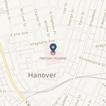 Hanover Hospital on map