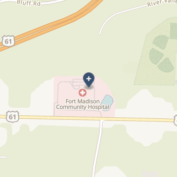 Fort Madison Community Hospital on map