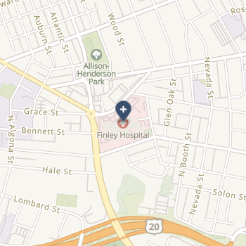 Finley Hospital on map