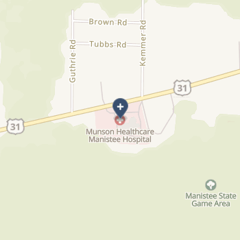 Munson Healthcare Manistee Hospital on map