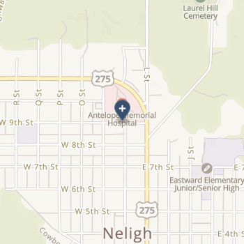 Antelope Memorial Hospital on map