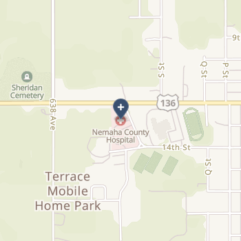 Nemaha County Hospital on map