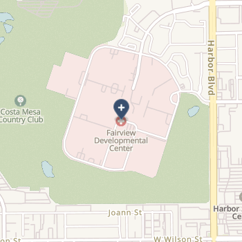 Fairview Developmental Center on map