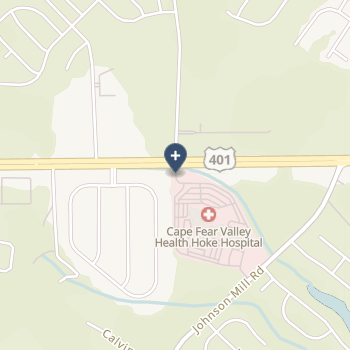 Cape Fear Valley Hoke Hospital on map