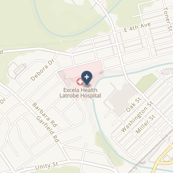 Excela Health Latrobe Hospital on map