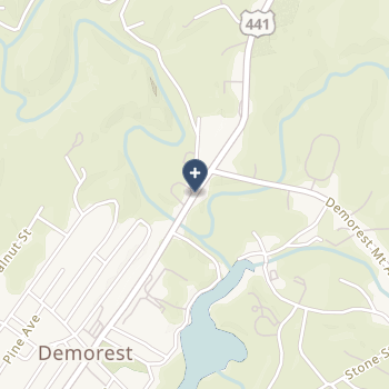 Habersham County Medical Ctr on map