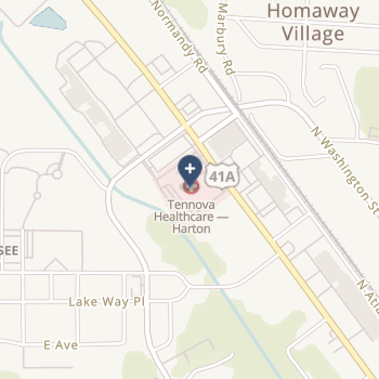 Tennova Healthcare-Harton on map