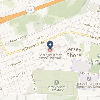 Geisinger Jersey Shore Hospital on map