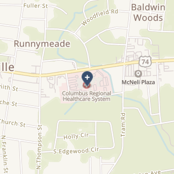 Columbus Regional Healthcare System on map