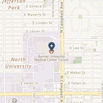 Banner - University Medical Center Tucson Campus on map