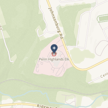 Penn Highlands Elk on map