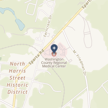 Washington County Regional Medical Center on map