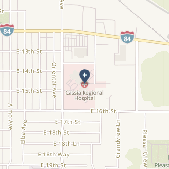 Cassia Regional Hospital on map