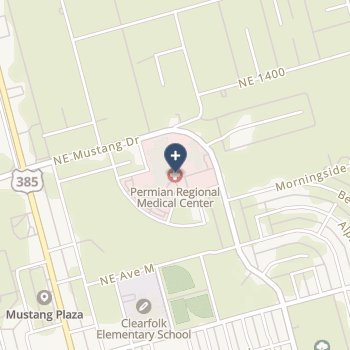 Permian Regional Medical Center Andrews County Ho on map