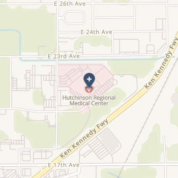 Hutchinson Regional Medical Center Inc on map