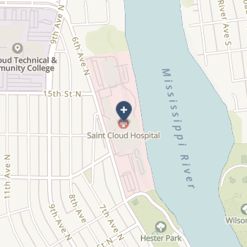 St Cloud Hospital on map