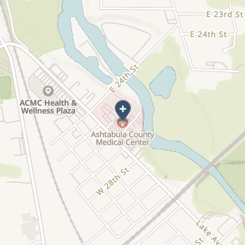 Ashtabula County Medical Center on map