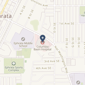 Columbia Basin Hospital on map