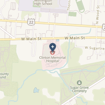 Clinton Memorial Hospital on map