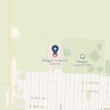 Reagan Memorial Hospital on map