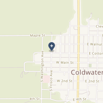 Comanche County Hospital on map