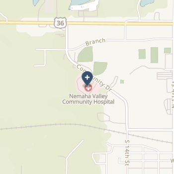 Nemaha Valley Community Hospital on map