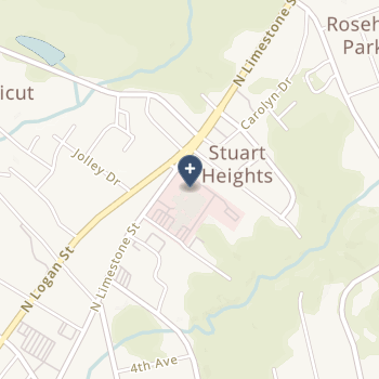 Mary Black Health System Gaffney on map