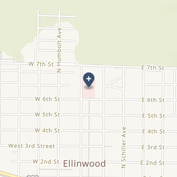 Ellinwood District Hospital on map