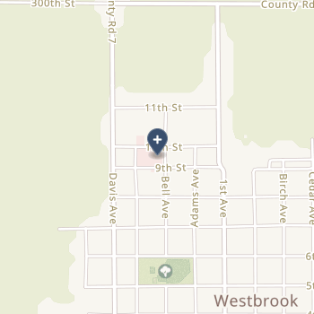 Sanford Westbrook Medical Center on map