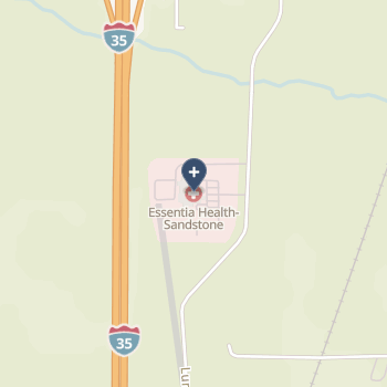 Essentia Health Sandstone on map